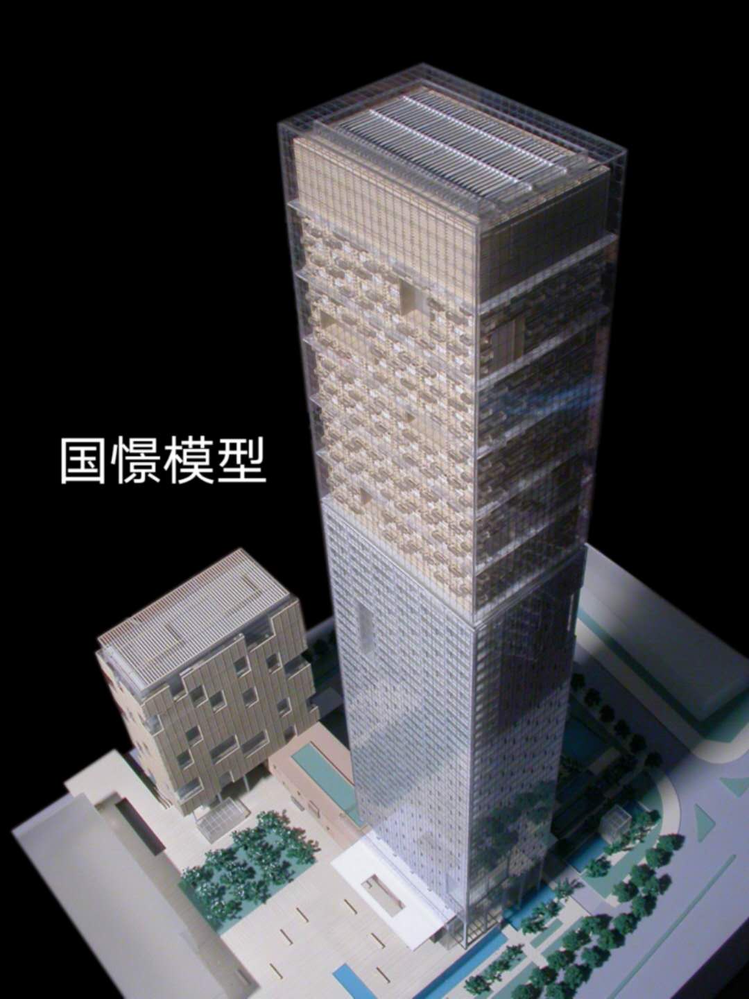 朝阳区建筑模型